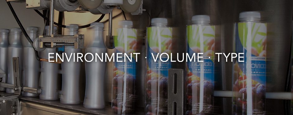 Top three things to consider when looking for shrink sleeve equipment - environment, volume and type