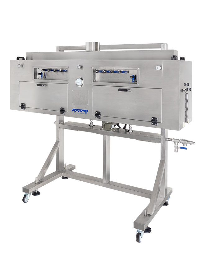 The WSN Series Steam Heat Tunnels For Shrink Sleeve Labeling