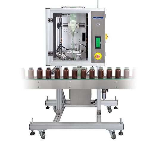 Tamper evident band applicators available at AFM Sleeves