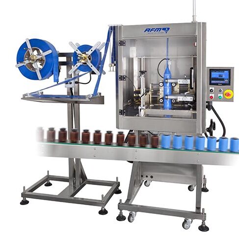 Shrink sleeve labeling machinery available at AFM Sleeves